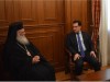 Συνάντηση του Μακαριώτατου Αρχιεπισκόπου Αθηνών και Πάσης Ελλάδος κ. Ιερώνυμου και του Υπουργού Υγείας κ. Άδωνι Γεωργιάδη 